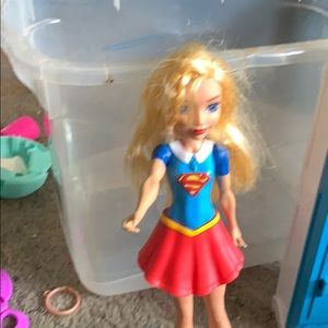 Dc superhero doll with or without locker